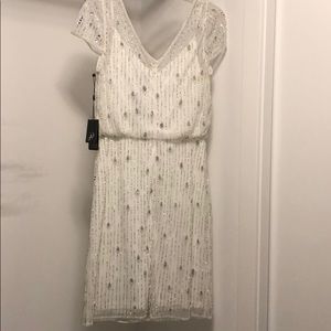 ❗️SOLD❗️Adrianna Papell Cap Sleeve Cocktail Dress